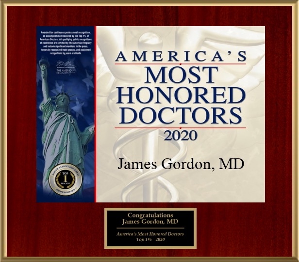 2020 americas most honored doctors award
