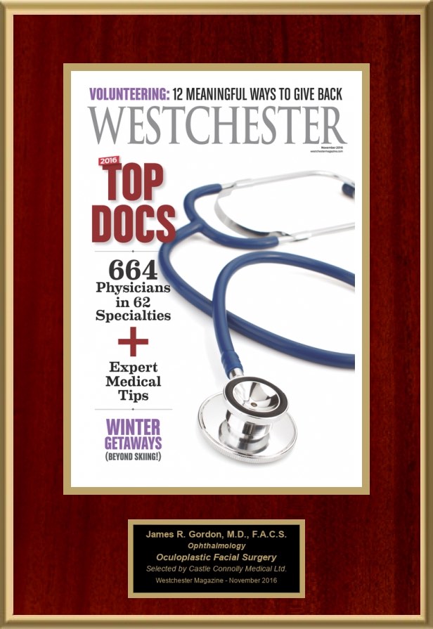 westchester top doctors award for doctor james gordon