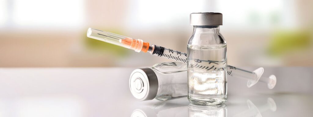 medication on a table