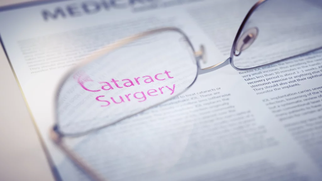 Cataract Surgery Recovery SightMD