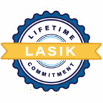Lifetime Lasik Commitment Badge