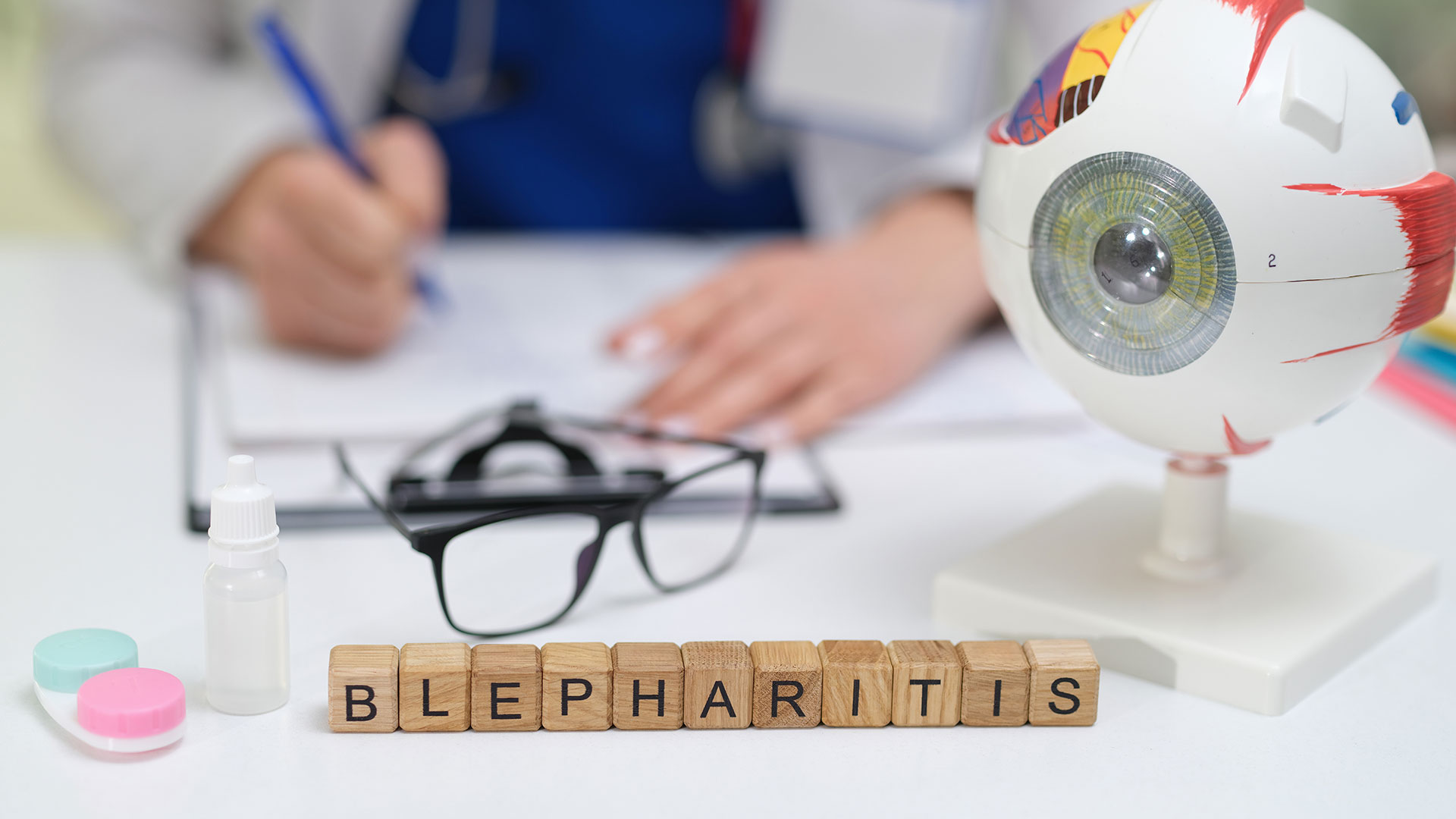Delve into and explore all the essential aspects and details of blepharitis in this professional healthcare setting