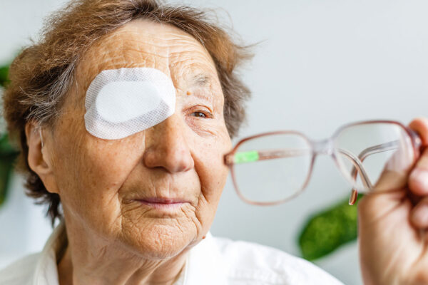 Elderly-use-eye-shield-covering-after-cataract-surgery.2