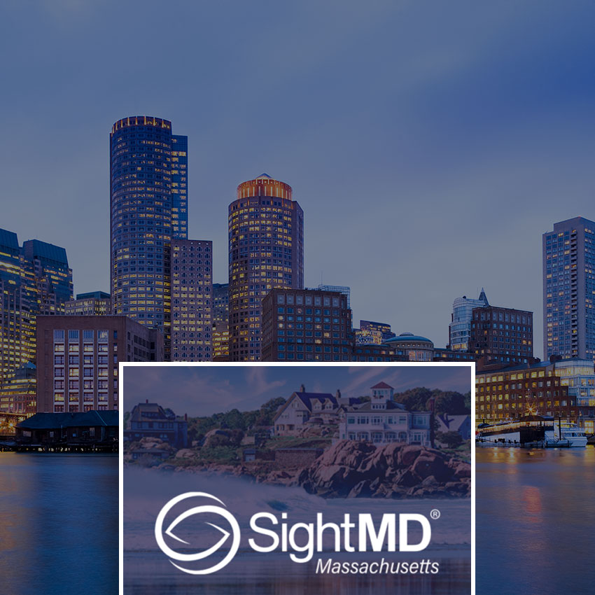 Financial District Skyline and Harbour at Dusk, Boston, Massachusetts