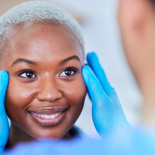 Cosmetic exam after brow and forehead lift